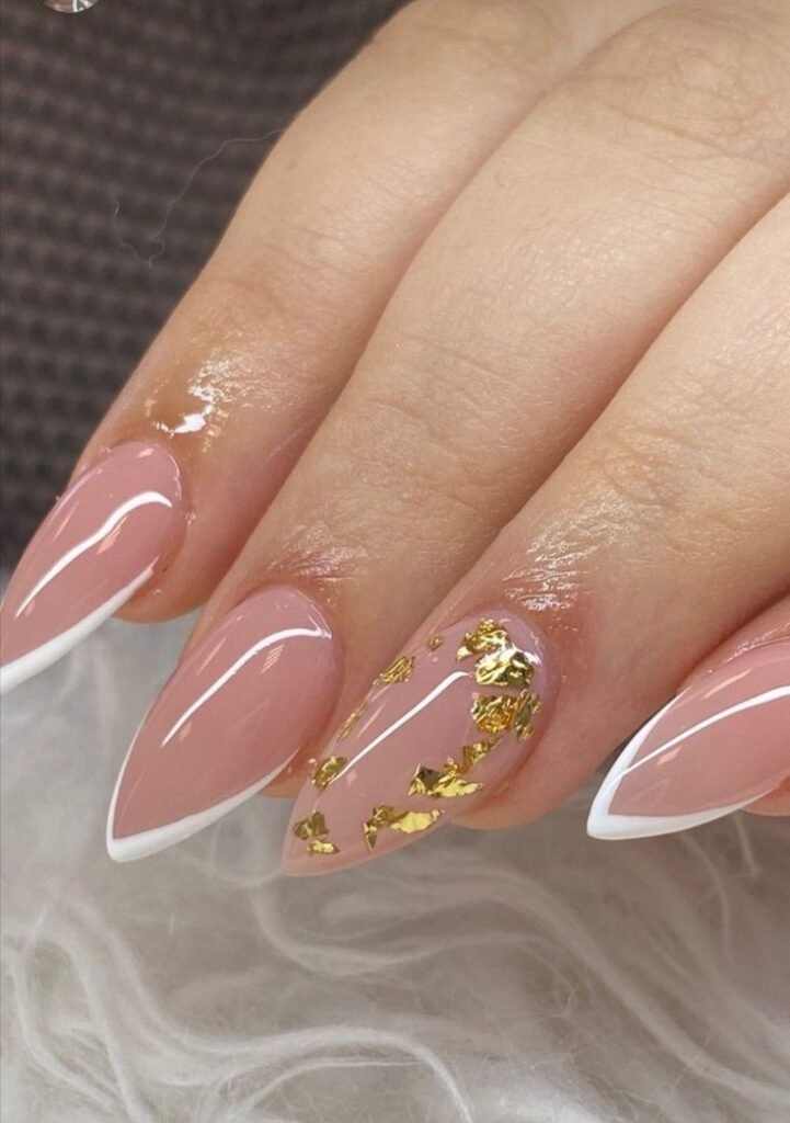 Unhas Rosas Delicadas