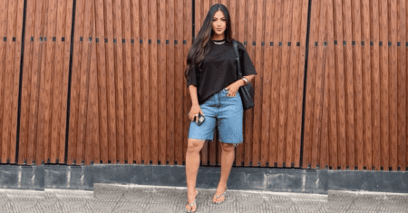 Você Está Usando Bermuda Jeans Errado? Descubra 10 Looks Femininos Que Transformam Seu Visual Instantaneamente
