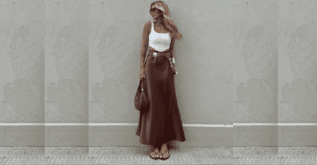 O Segredo das Mulheres Elegantes: 12 Looks com Saia Longa que Transformam Qualquer Produção